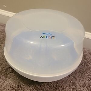 Philips AVENT Microwave Steam Sterilizer for Baby Bottles, Pacifiers
